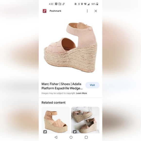 Marc Fisher Platform Espadrille Wedge - Picture 12 of 12